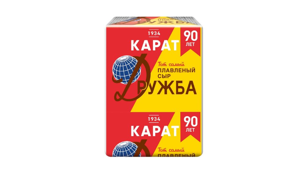 Сыр КАРАТ Плавленный Дружба 45% 90г