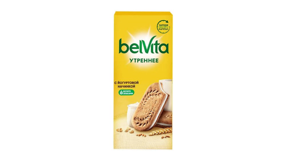 Печенье Belvita со злаками и йогуртом 253 г