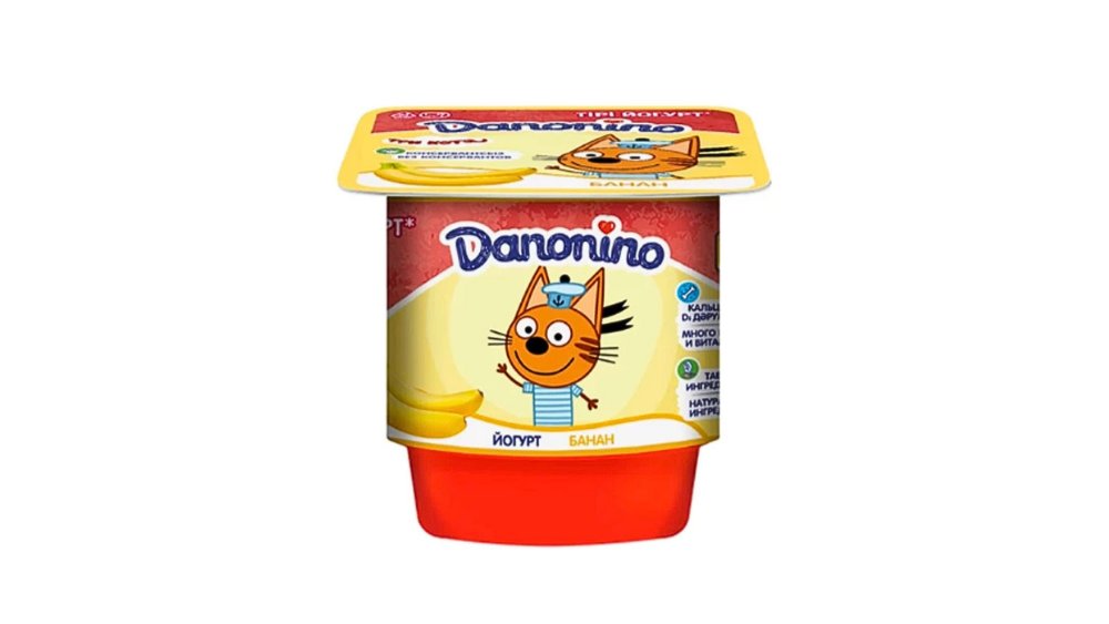 Йогурт DANONE Danonino Банан 100г