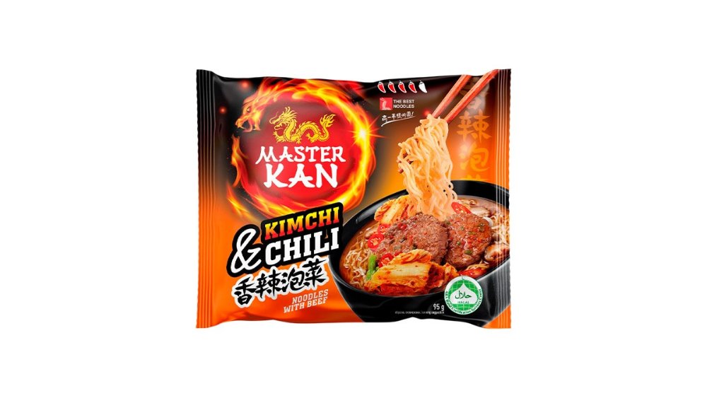 Лапша MASTER KAN Быстрого приготовления Kimchi Chilli 95г