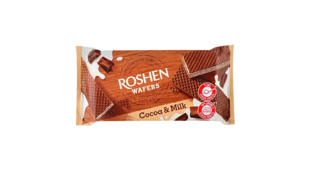 Вафли Roshen Wafers Cocoa Milk 216 г