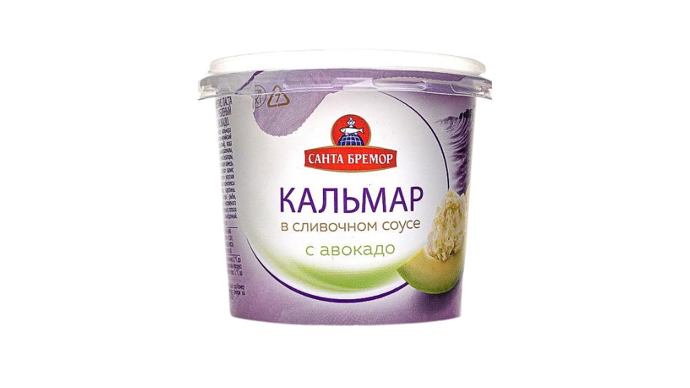 Паста Санта Бремор кальмар с авокадо 150 г