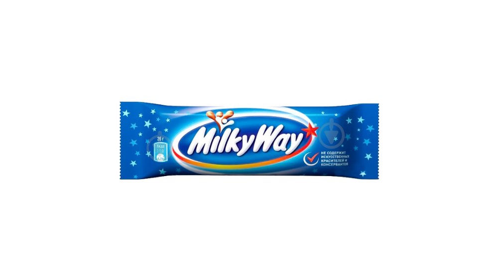 Батончик MILKY WAY Шоколадный молочный 26г м/у