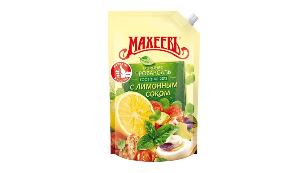 Майонез Махеевъ провансаль с лимонным соком 770г