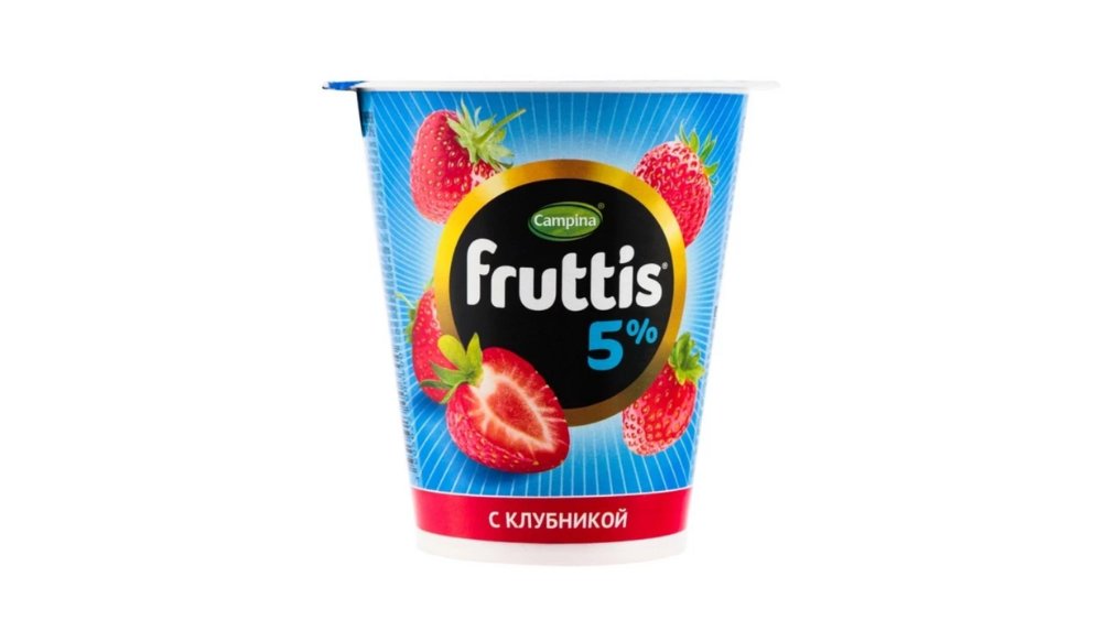 Йогуртный продукт Campina клубника 5% 290 г