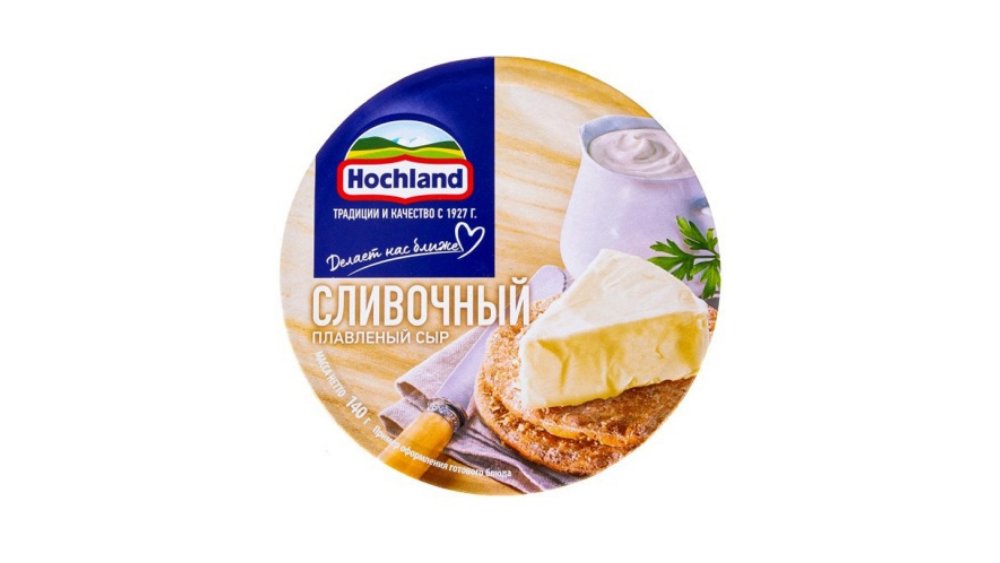 Сыр HOCHLAND Пастообразный Сливочный 140г кор