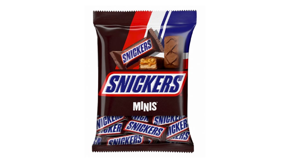 Шоколадный батончик Snickers minis, 180 г