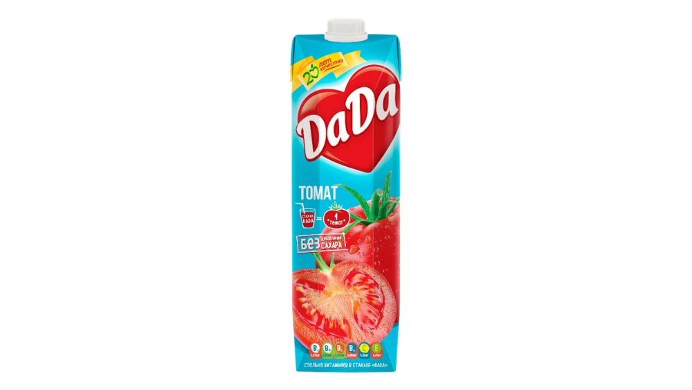 Сок DADA Томат с мякотью 1л т/п