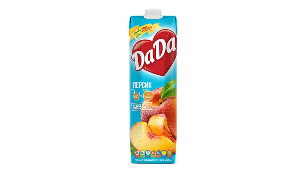 Da-Da Сок Dada Персик 1,9л