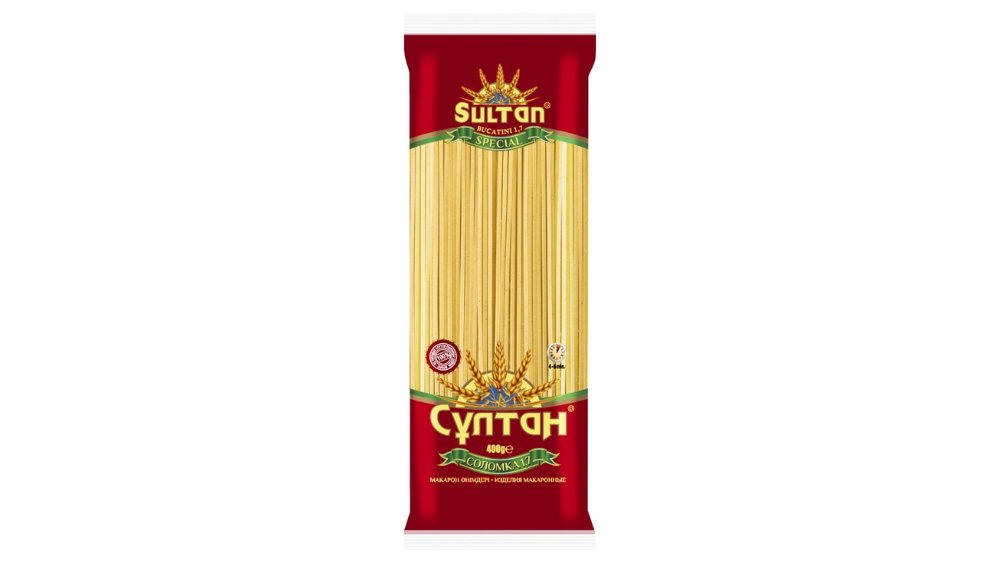 Макароны СУЛТАН Соломка 400г м/у