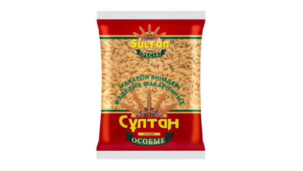 Макароны СУЛТАН Ракушки 400г м/у