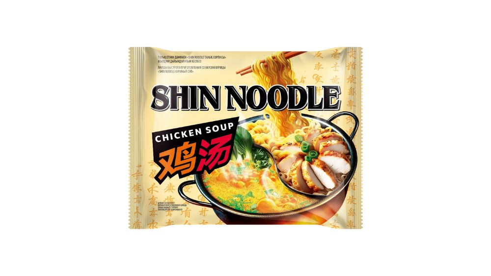 Лапша SHIN NOODLE Со вкусом курицы 90г м/у
