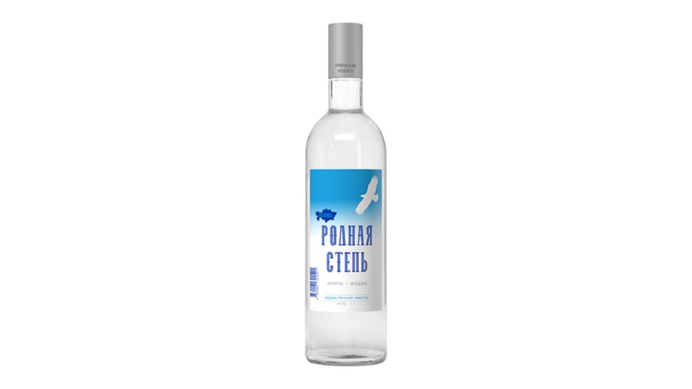 Водка ПЛВЗ Родная степь 0,45 л