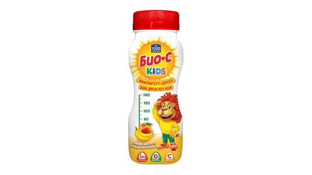 Йогурт питьевой Bio-S Kids персик-банан 160 г