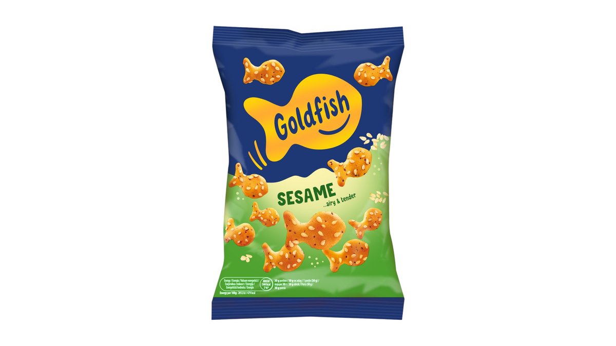 Goldfish krekeri sa sezamom, 80 g