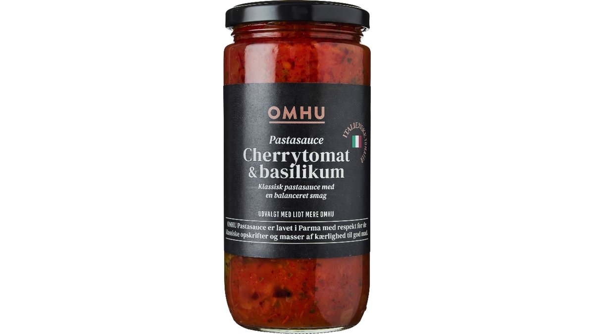 Omhu Cherry & Basilikum 400G
