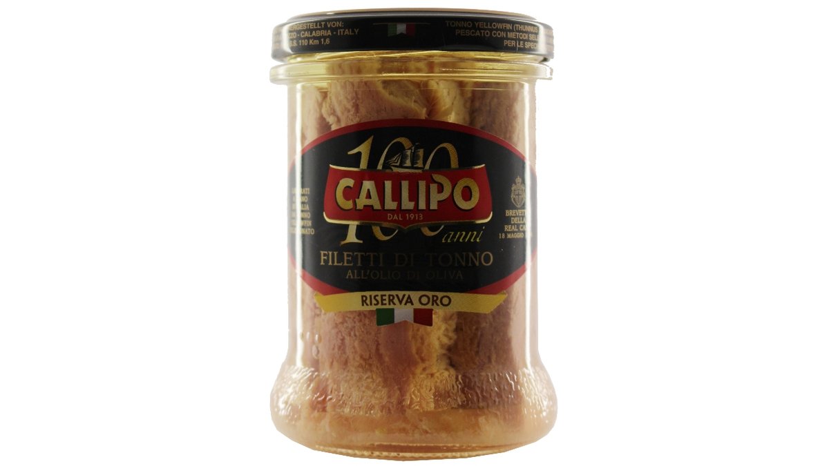 Callipo Riserva Oro tunfileter 110 g