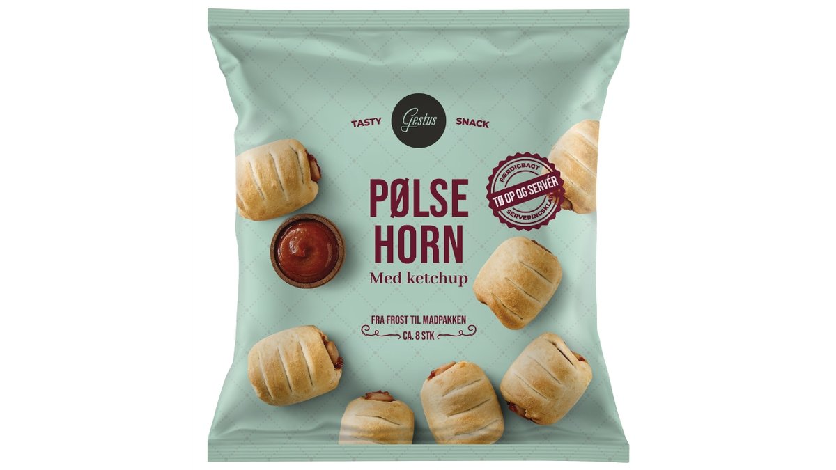 Gs Pølsehorn M/Ketchup 400G