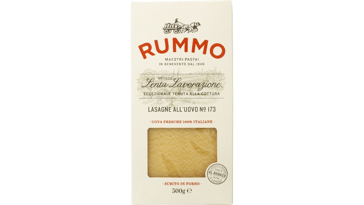 Rummo lasagne m/æg 500 g 500 g