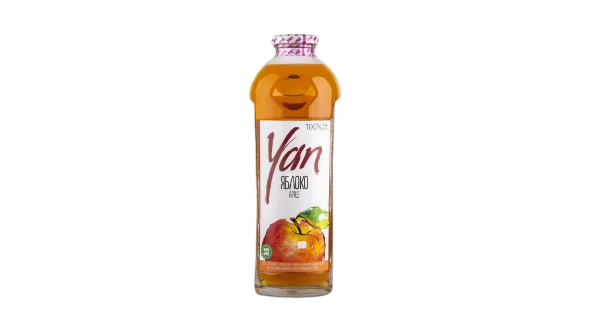 Сок yan гранат с яблоком 0,93л ст/б