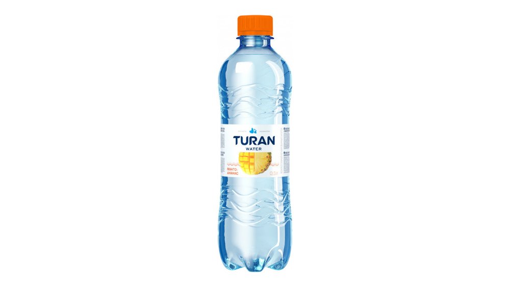 Вода Turan манго-ананас негазированная 0,5 л