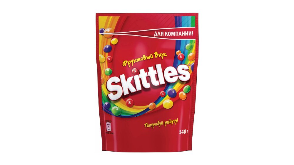 Skittles Конфеты Жевательные Фрукты 140гр