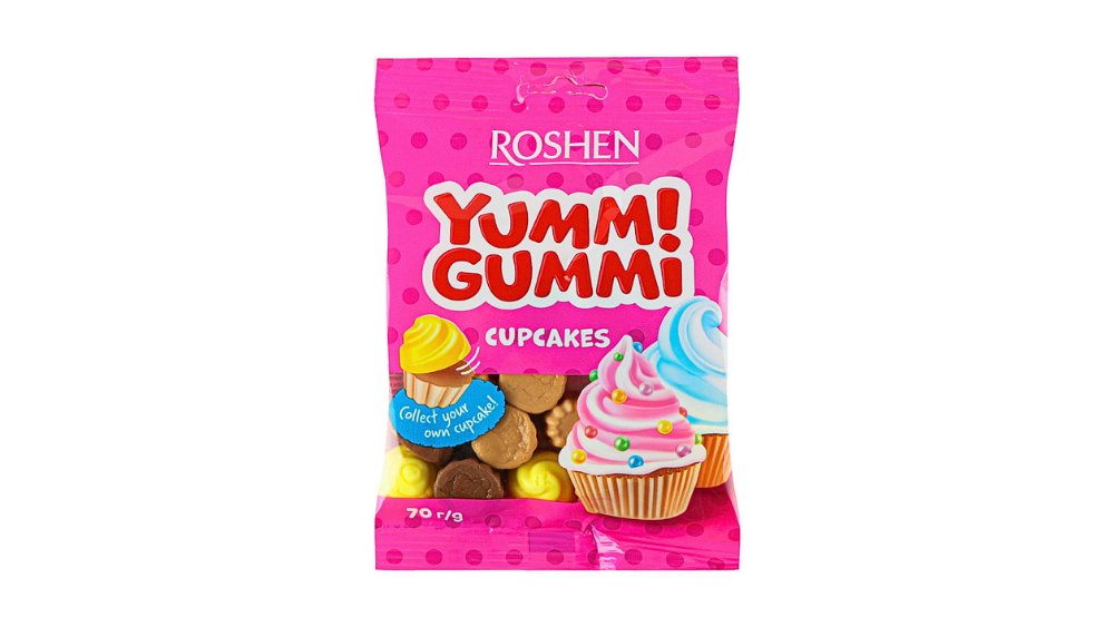 Жев.мармелад Yummi Gummi Cup Cakes Roshen 70 гр