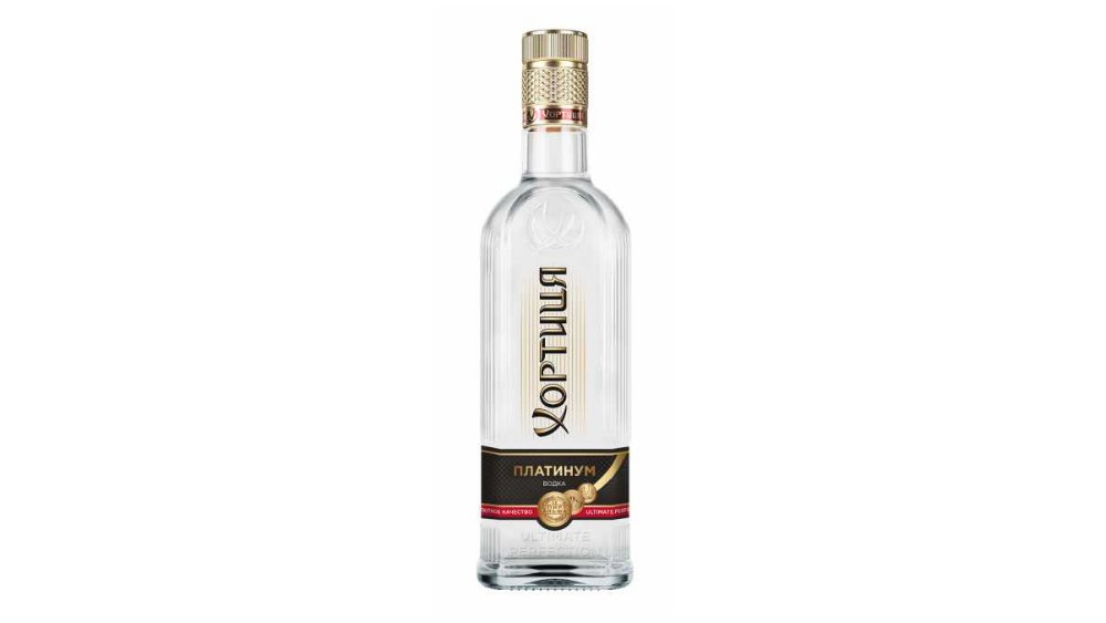 Водка ХОРТИЦЯ Platinum 0,5л с/б