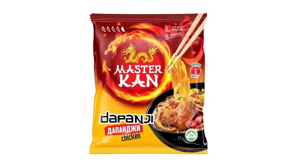 Лапша Мастер Кан Dapanji 97 г