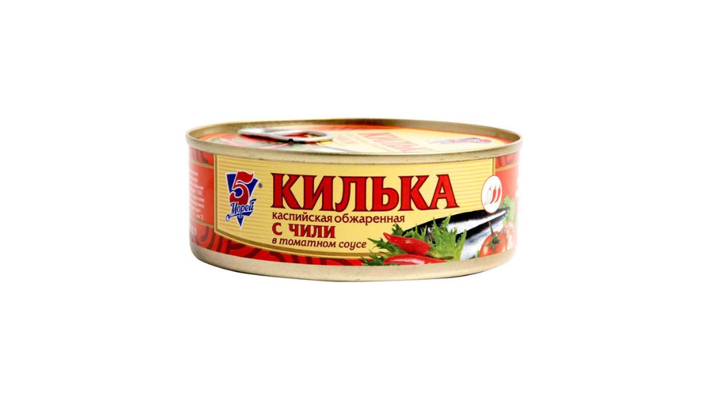 Килька 5 морей каспийская обжар с чили в т/с 240г