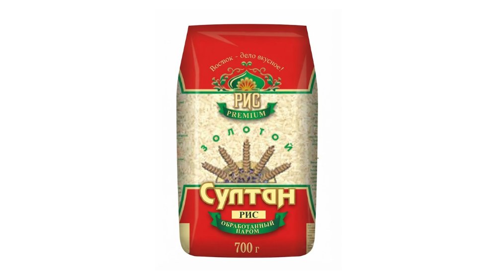 Рис СУЛТАН Золотой обработанный паром 700г м/у
