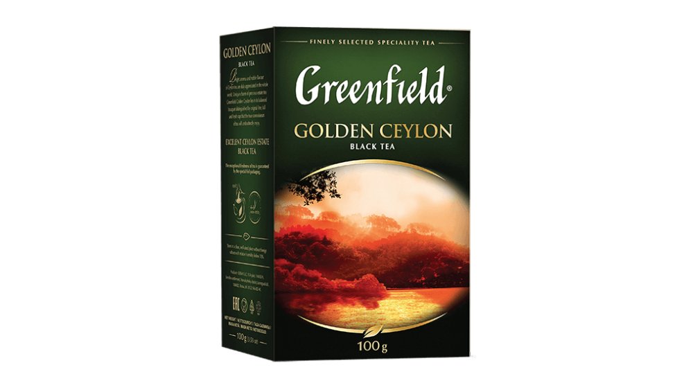 Чай Greenfield Golden Ceylon черный 100 г