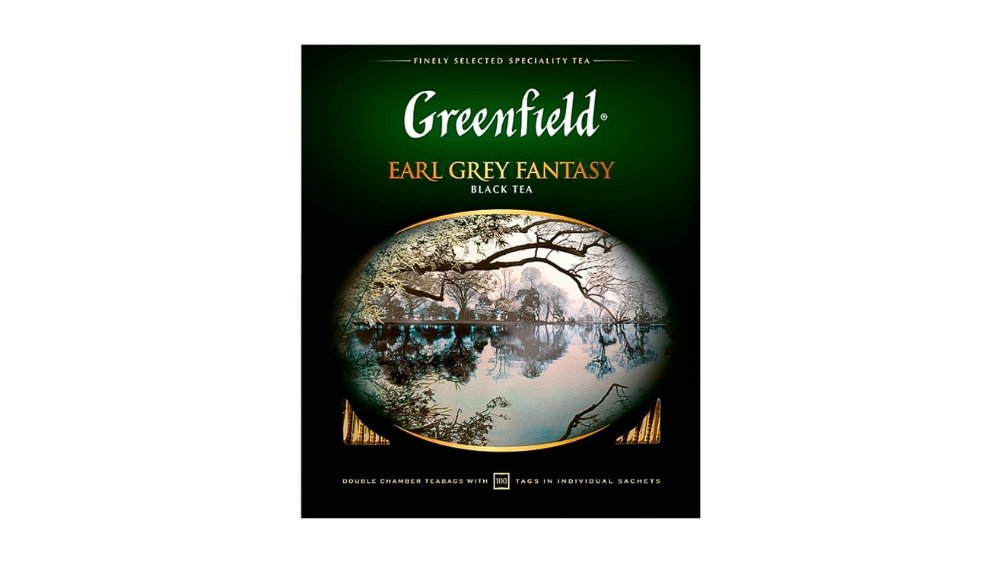 Чай GREENFIELD Earl Grey Fantasy 100шт кор