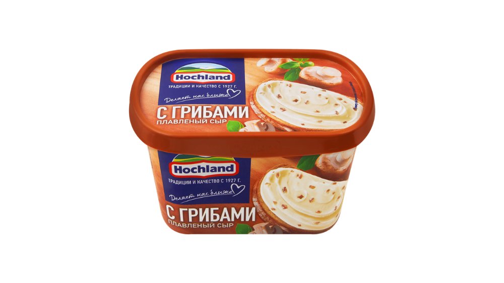 Сыр плавленный Hochland с грибами 400г