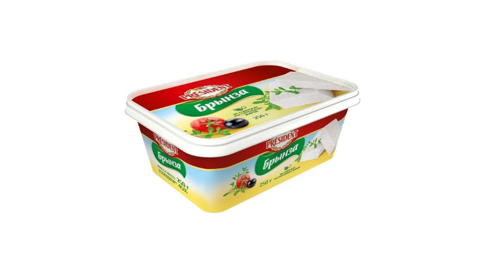 Брынза President в рассоле 45% 250 г