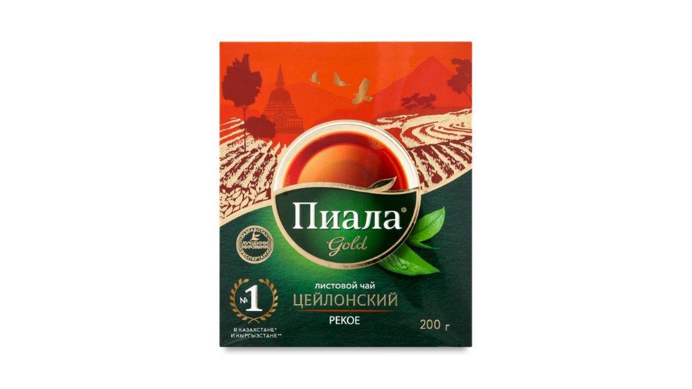 Чай Пиала Gold Pekoe черный цейлонский 200 г