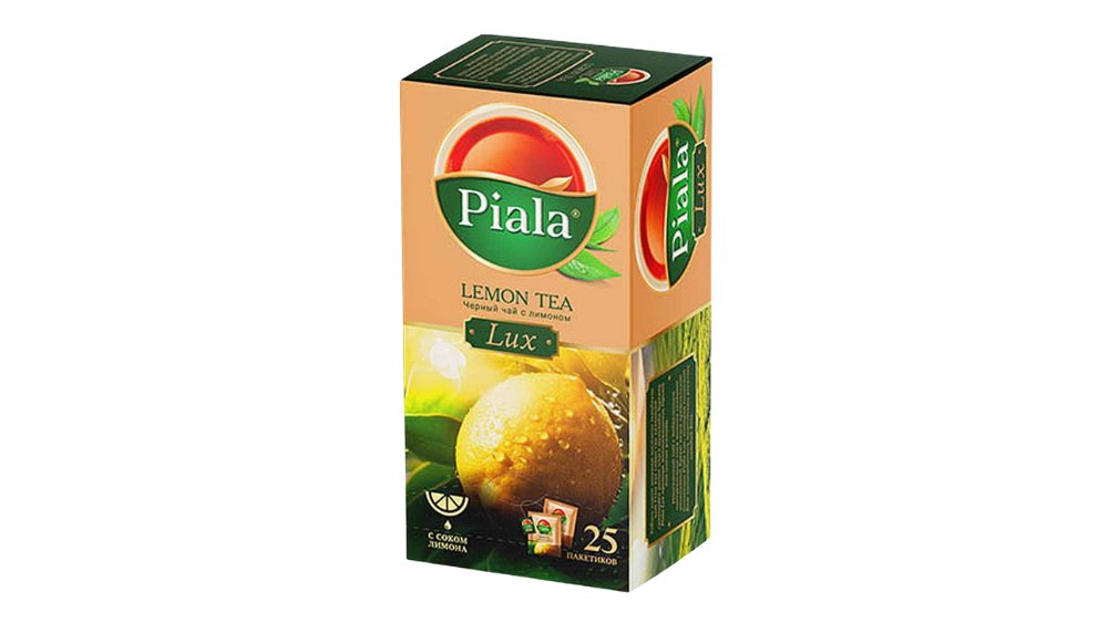 Чай черн лемонграс и лимон Piala Lux 25 шт