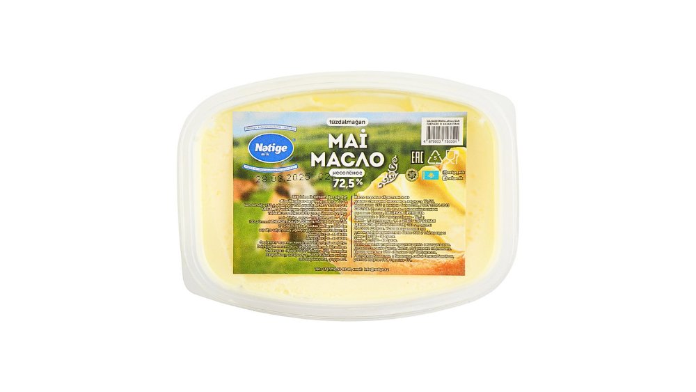 Масло слив natige крестьянское 72,5% 250г пл/конт