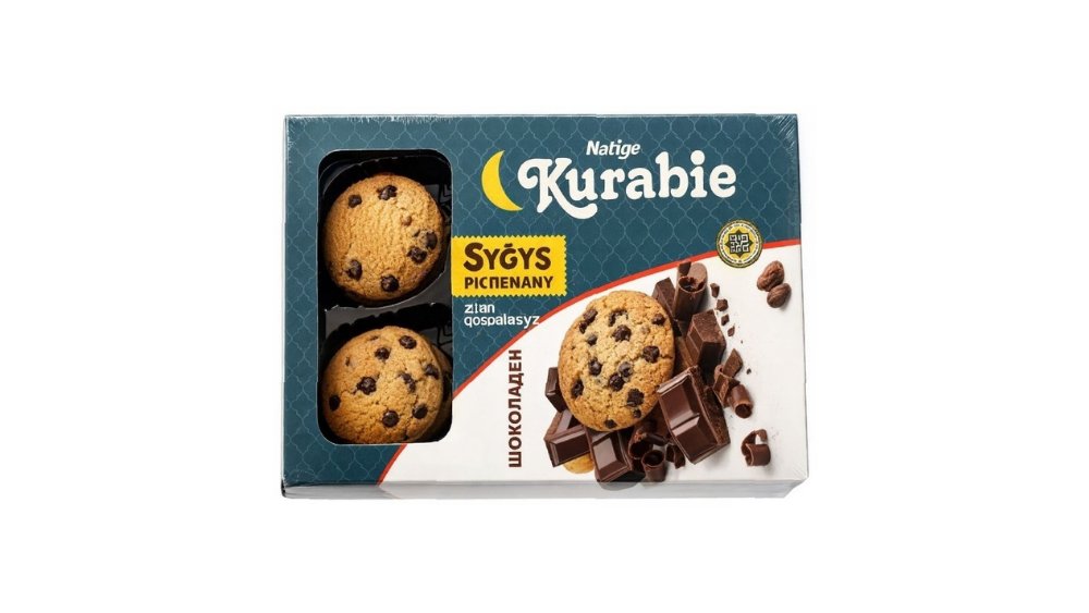 Печенье Ntige Kurabie с шоколадом 250 г