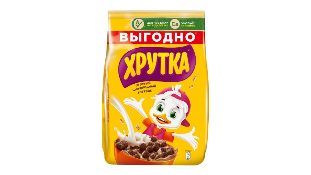 Завтрак NESTLE Хрутка Шокошарики 650г