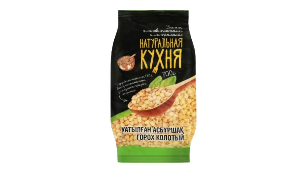 Крупа Натуральная Кухня горох колотый, 700 г