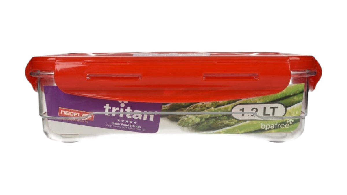 NEOFLAM Φαγητοδοχείο Tritan 1.2lt 1 Τεμάχιο