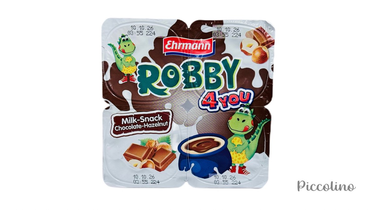 Ehrmann Milk Snack Chocolate-Hazelnut 4x100g 1/4pcs