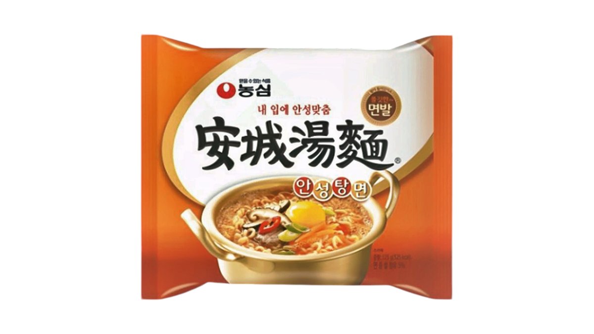 Nongshim Ansung Noodle (mild spicy soybean)-125g