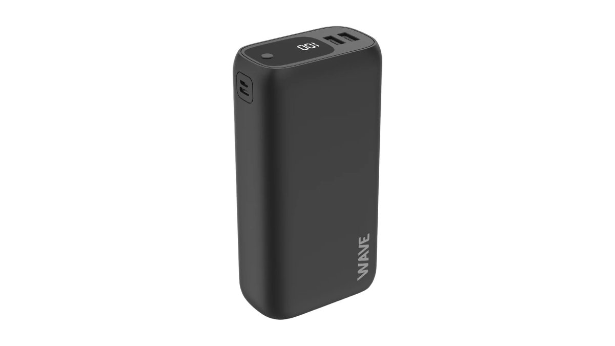 Powerbank Ultrapower i sort, Wave 395 g
