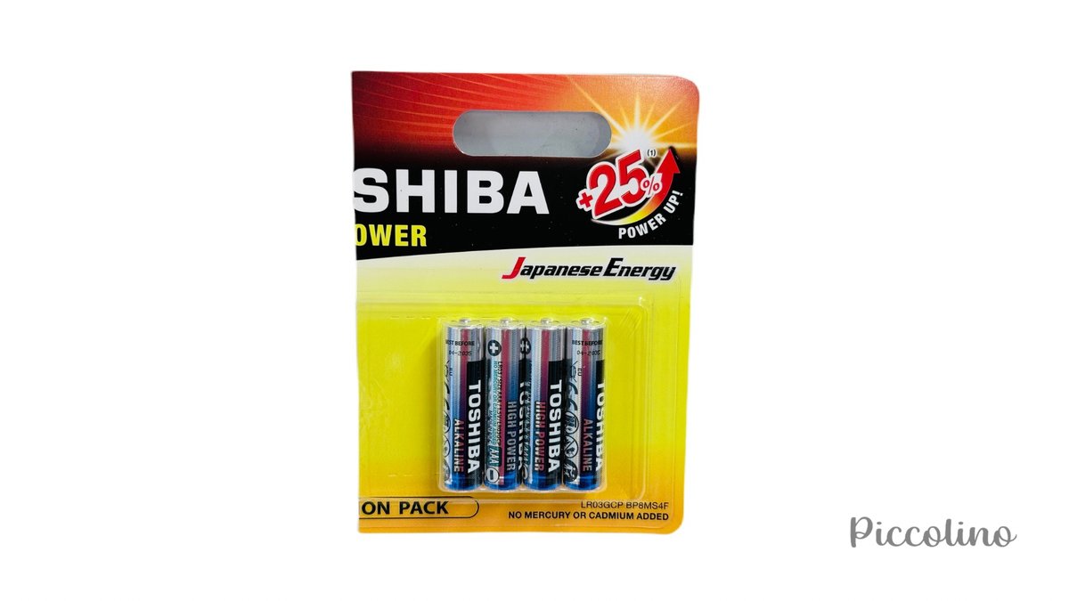 Toshiba Alkaline 1.5V AAA