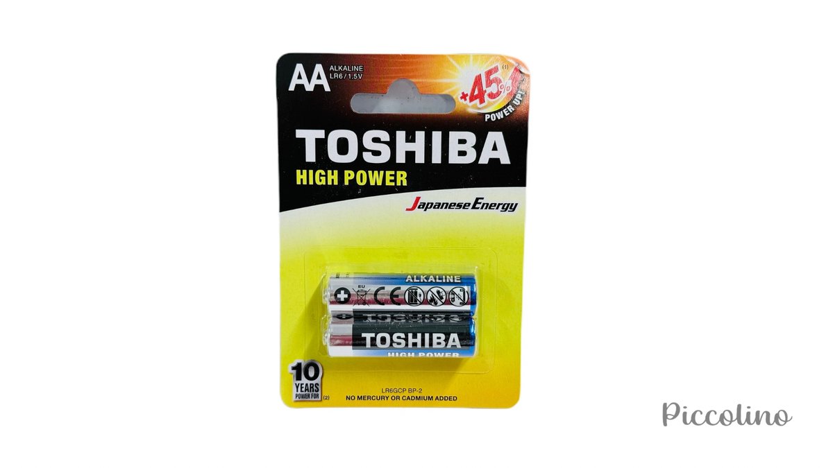 Toshiba Alkaline 1.5V AA