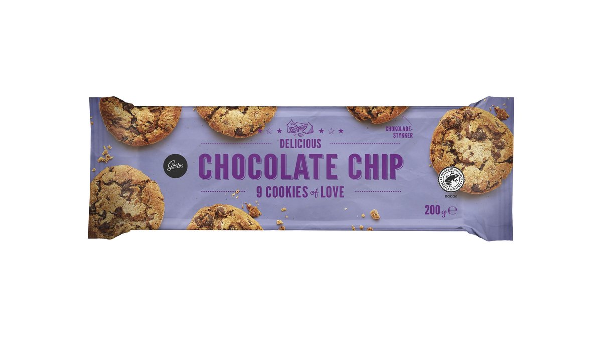 Cookies Chocolate Chip, Gestus