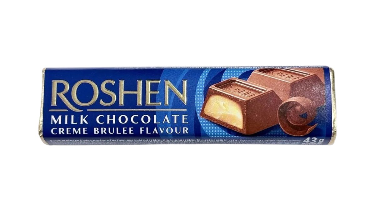 Roshen Milk Chocolate 43g
