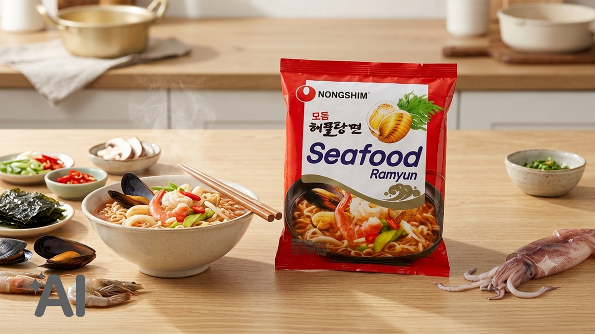 Nongshim seafood ramyun-120g